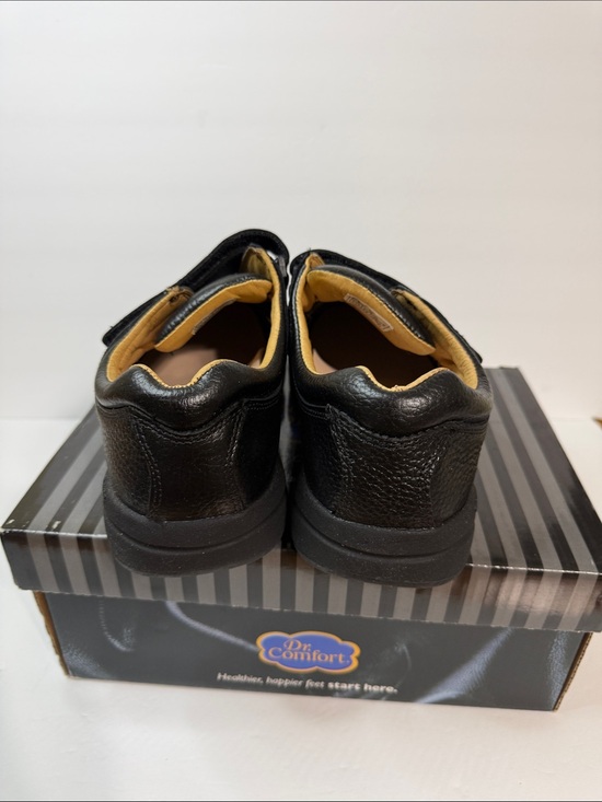 Dr. Comfort Men’s Black Leather Slip-On Comfort Loafers main image 6